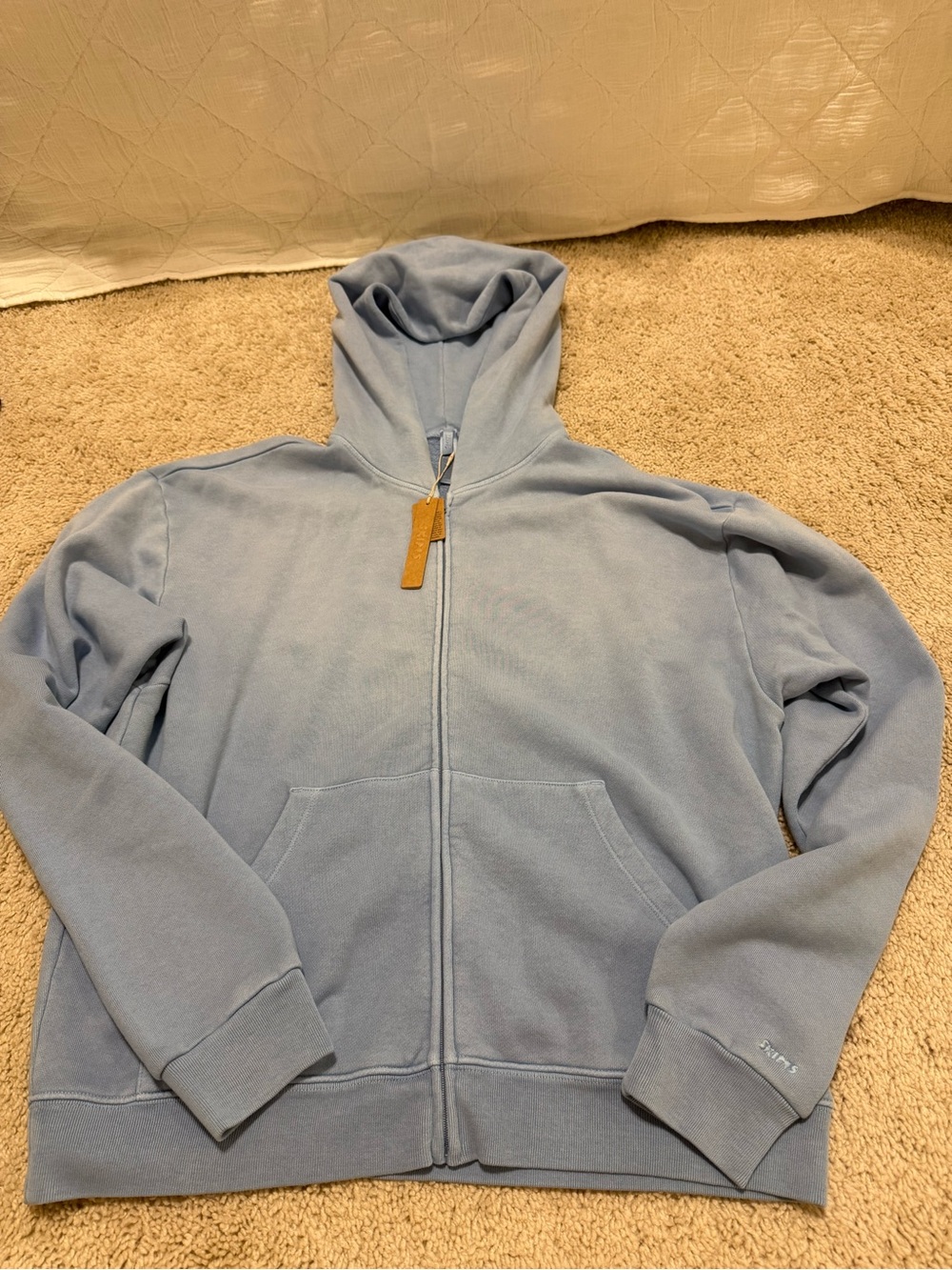 SKIMS French Terry Full-Zip Hoodie